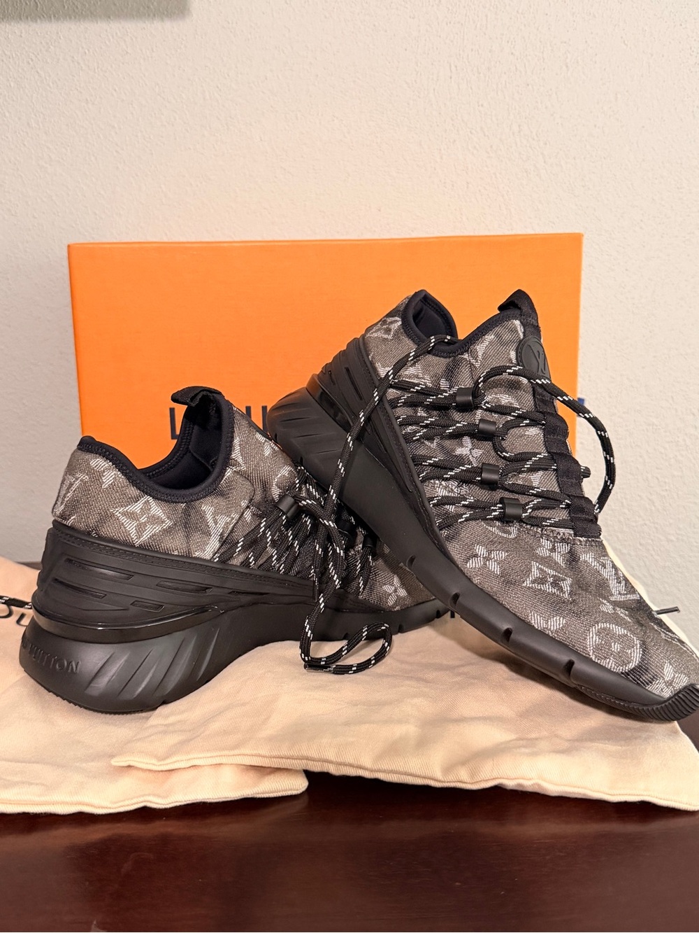 Louis Vuitton Fastlane Sneakers NEW with COA